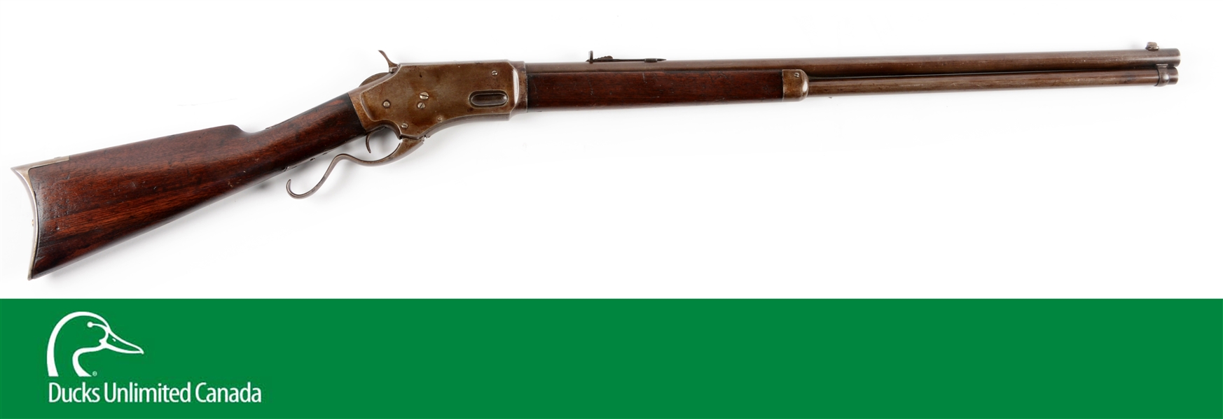 (A^) WHITNEYVILLE ARMORY .45-60 LEVER ACTION RIFLE.