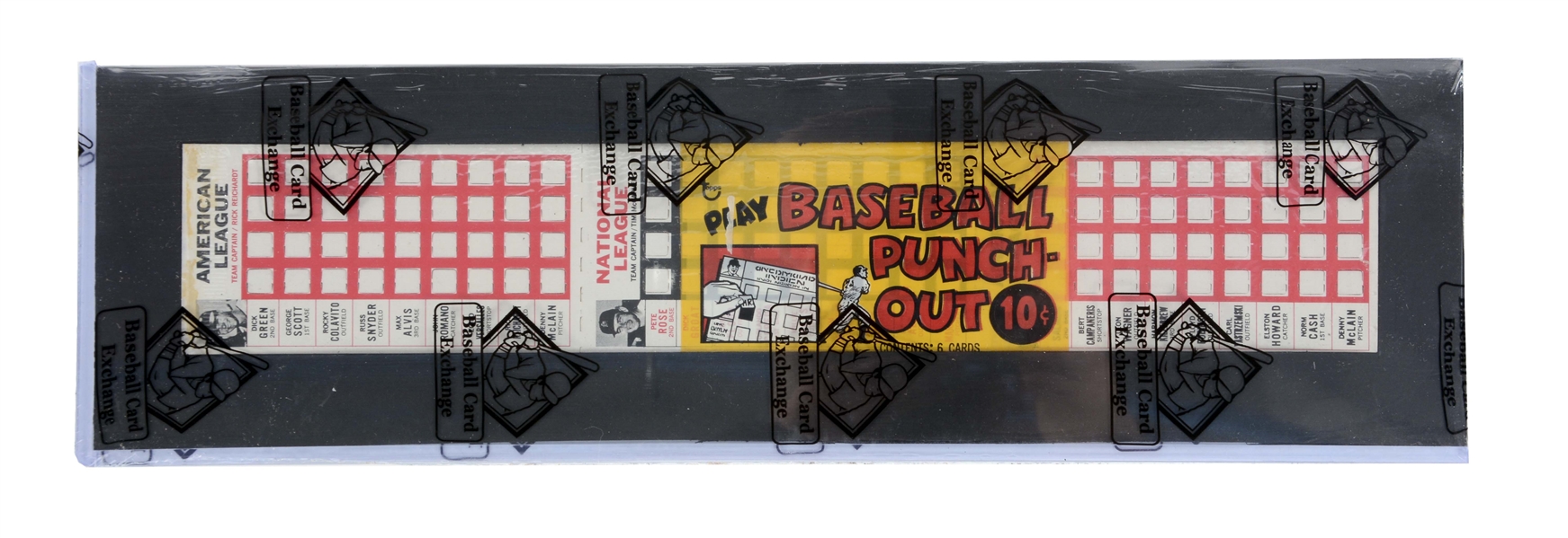 1967 TOPPS PUNCH-OUT UNOPENED CELLO PACK (BBCE).