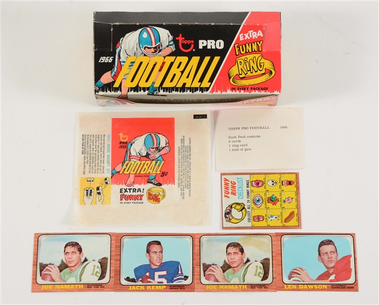 1966 TOPPS FOOTBALL ARCHIVE COLLECTION..