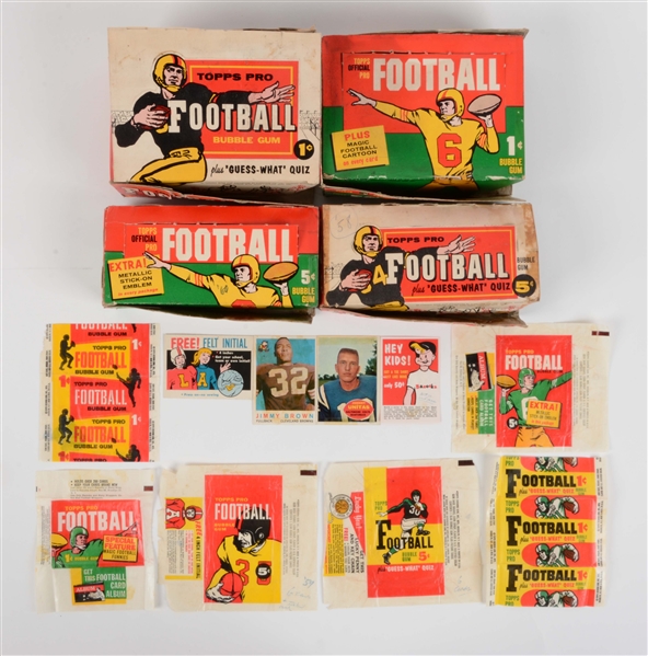 1958-1960 TOPPS FOOTBALL ARCHIVE COLLECTION.
