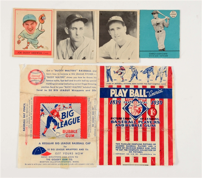 1930S BASEBALL ARCHIVE COLLECTION.