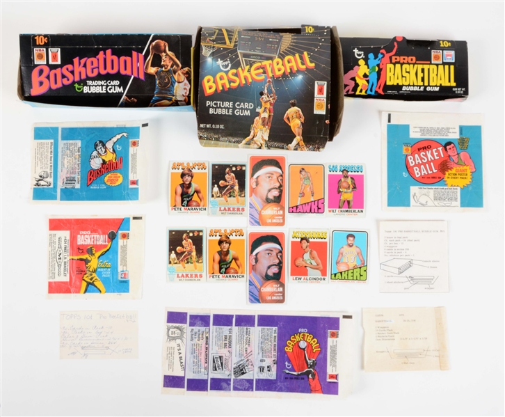 1970-1974 TOPPS BASKETBALL ARCHIVE COLLECTION.