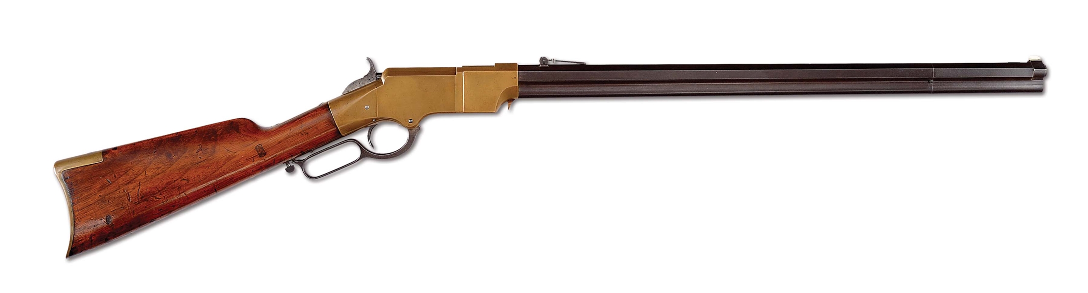 (A) SUPERB MARTIALLY MARKED HENRY RIFLE. 