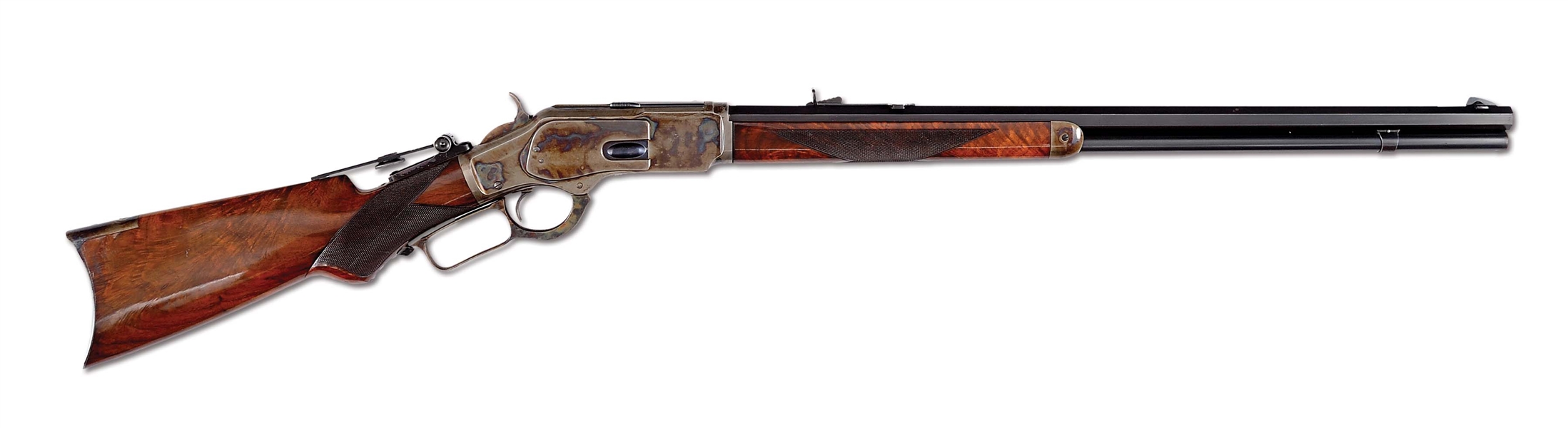 (A) EXCEPTIONAL WINCHESTER MODEL 1873 .38-40 DELUXE RIFLE (1891).