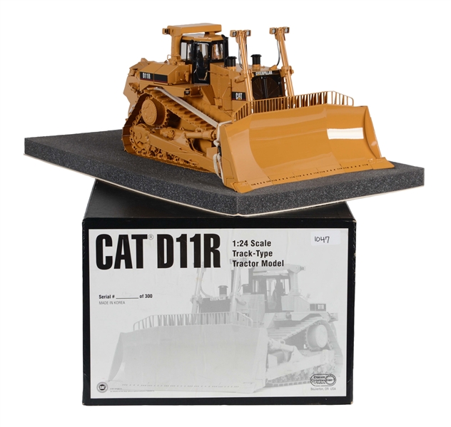 CLASSIC CONSTRUCTION MODELS DIE-CAST CAT D11R TRACTOR IN BOX.