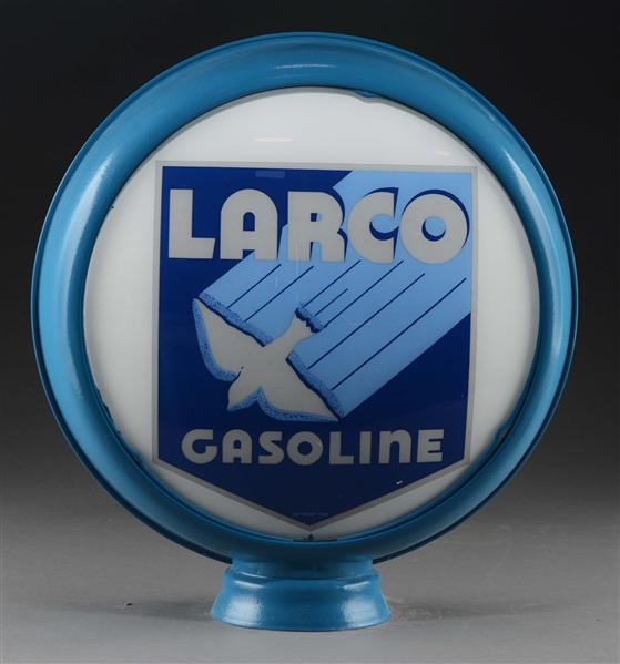 LARCO GASOLINE 15" COMPLETE GLOBE. 