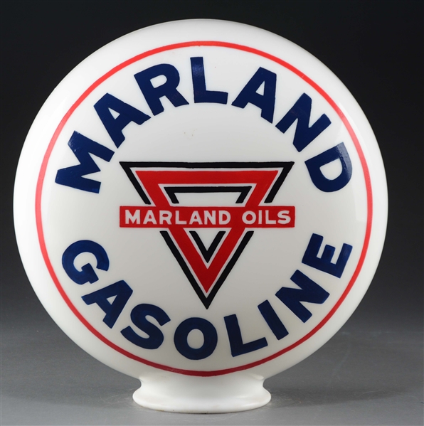 MARLAND GASOLINE & OIL OPE GAS GLOBE. 