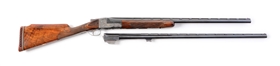 (C) ITHACA  GRADE 6E KNICK MODEL SINGLE BARREL TRAP SHOTGUN WITH EXTRA BARRELS.