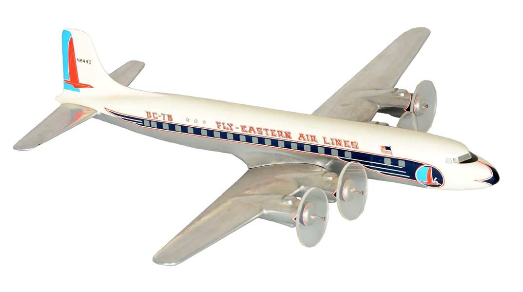 EASTERN AIRLINES DC-7B MODEL AIRPLANE. 