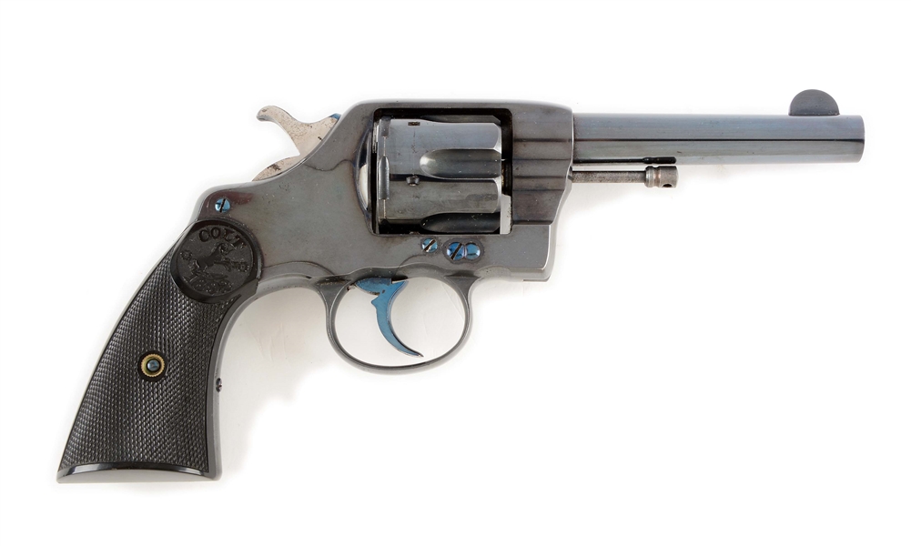 (A) UNFIRED COLT MODEL 1892 .41 DOUBLE ACTION REVOLVER (1894).