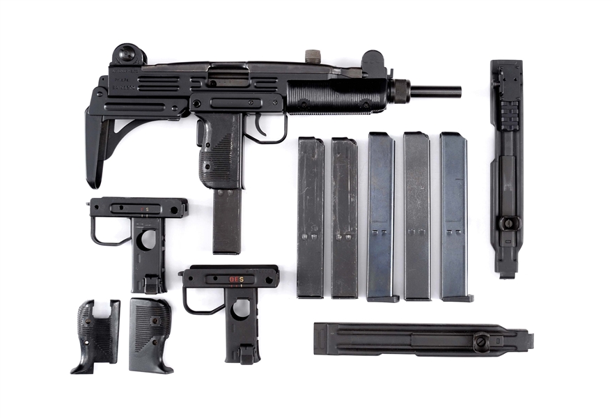 (N) B&G MACHINE REGISTERED MACHINE GUN BOLT IN UZI MODEL B HOST GUN (FULLY TRANSFERABLE).