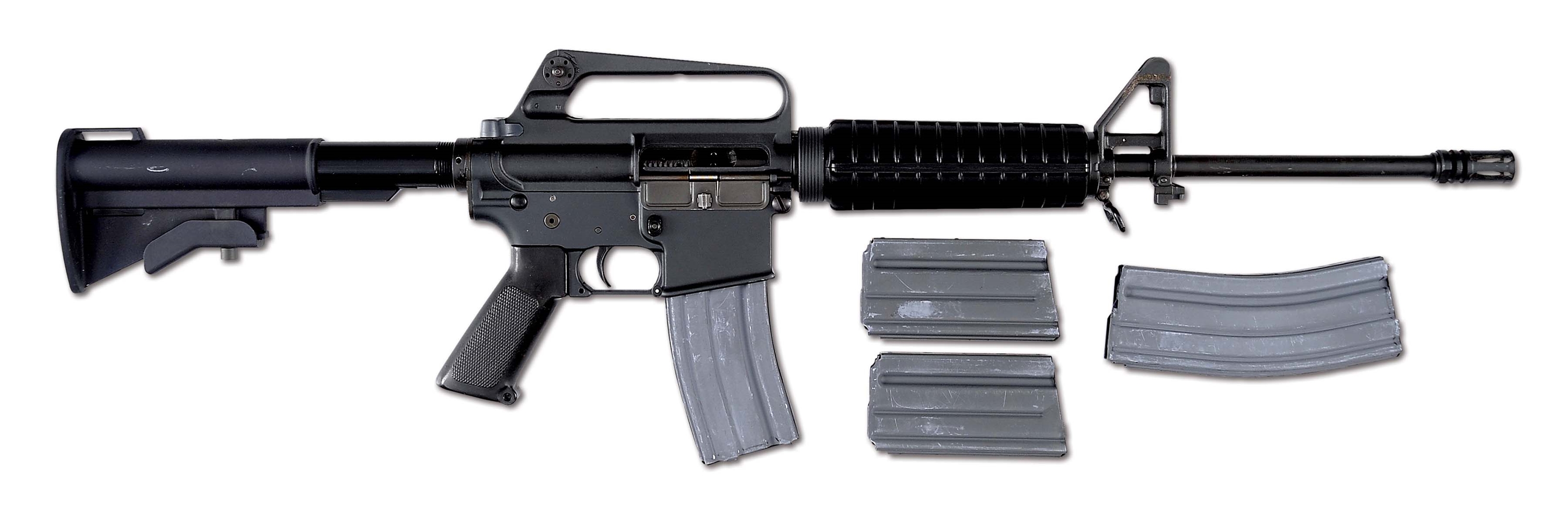 (N) TYROL REGISTERED COLT AR15 SP1 MACHINE GUN WITH TELESCOPING STOCK (FULLY TRANSFERABLE).