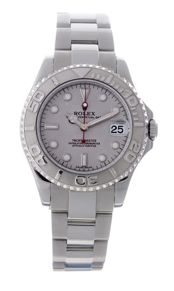 ROLEX STAINLESS STEEL YACHT-MASTER LADIES REFERENCE 168622.