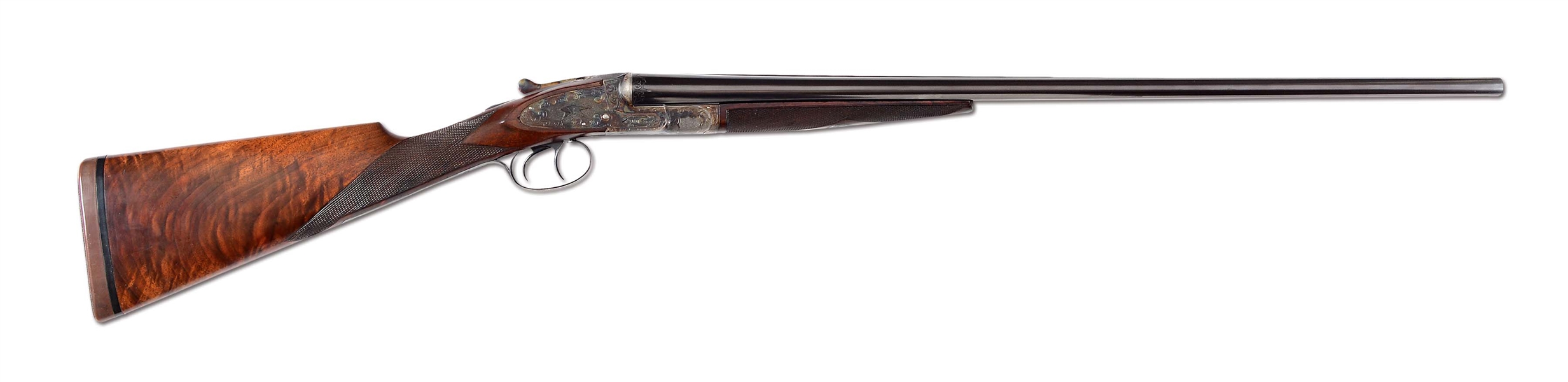 (C) SCARCE 20 BORE L.C. SMITH EAGLE GRADE EJECTOR SHOTGUN WITH STRAIGHT GRIP.
