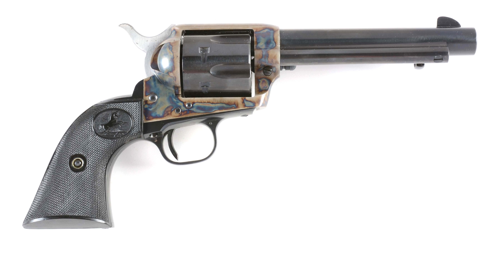 (C) BOXED 2ND GENERATION COLT SINGLE ACTION ARMY REVOLVER (1957).