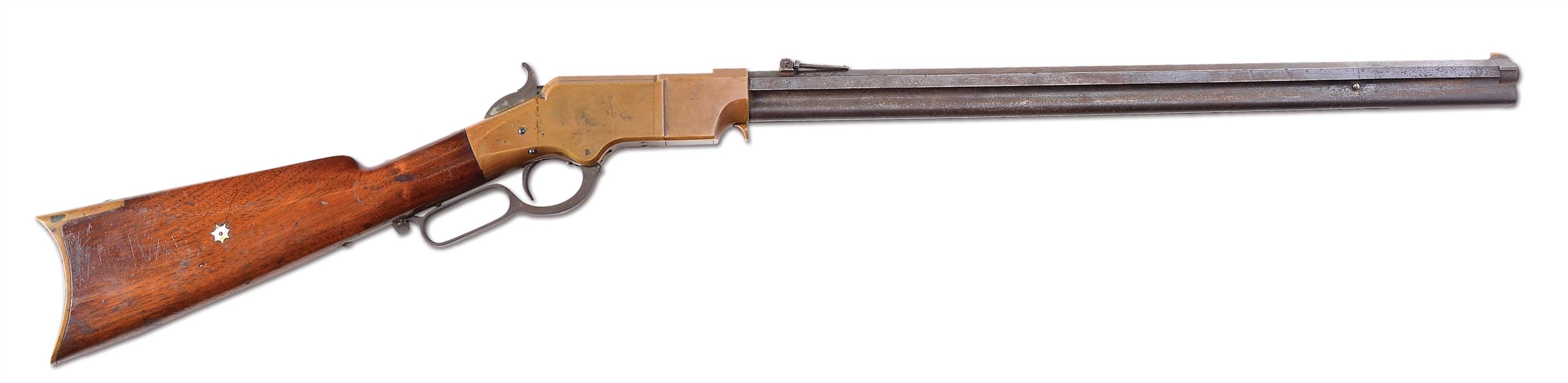 (A) NEW HAVEN ARMS HENRY LEVER ACTION RIFLE (1864).