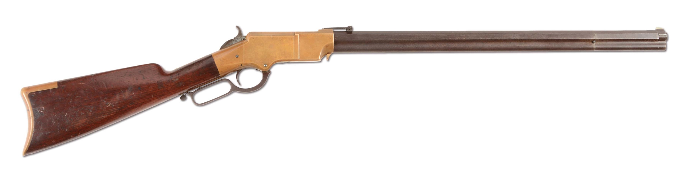 (A) EARLY NEW HAVEN ARMS MARTIAL MARKED HENRY RIFLE (1863).
