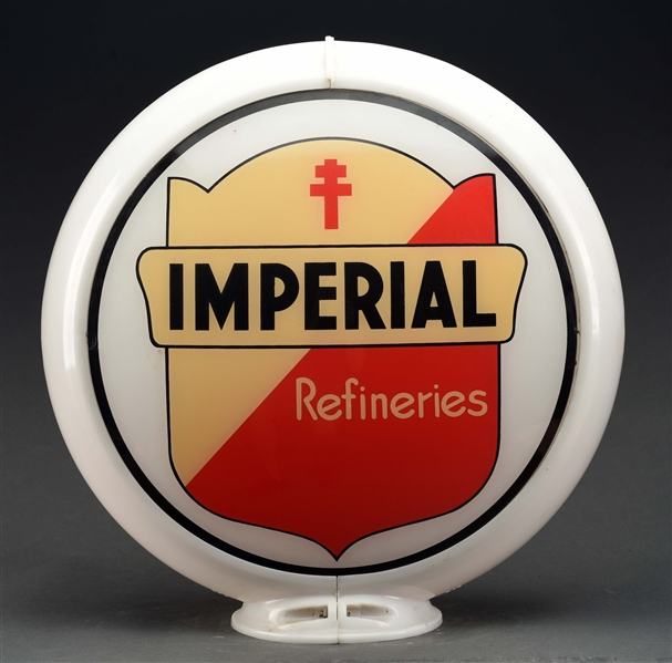 IMPERIAL REFINERIES 13.5" COMPLETE GLOBE ON CAPCO BODY.