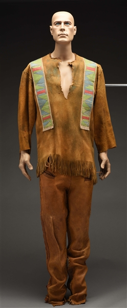 SHIRT AND (2) PANTS WORN BY CLARK GABLE IN ACROSS THE WIDE MISSOURI.