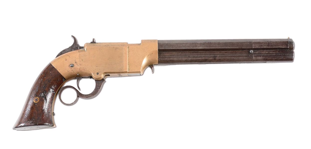 (A) VOLCANIC REPEATING ARMS COMPANY LEVER ACTION PISTOL.