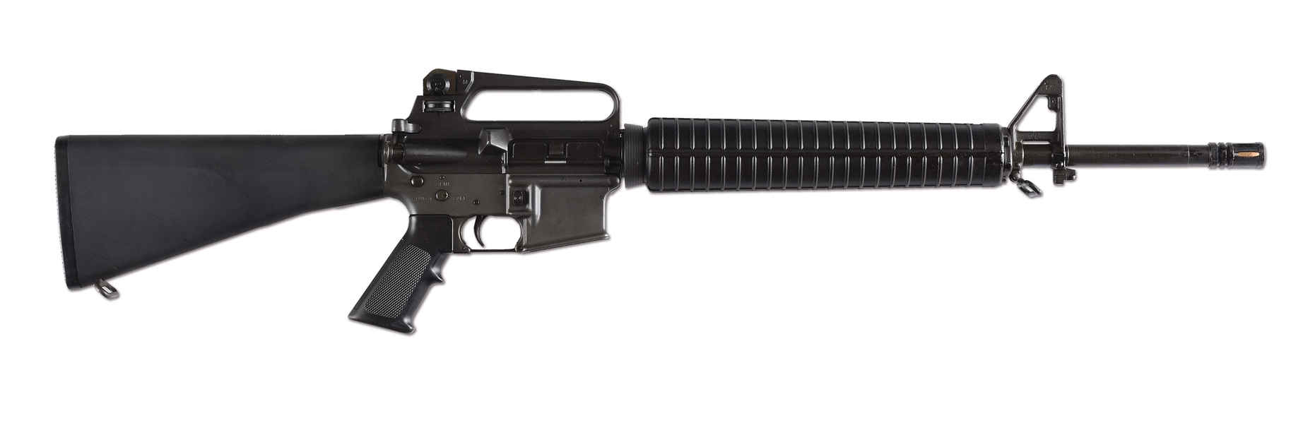 (N) EXCEPTIONAL “PROPERTY OF U.S. GOVT.” MARKED NEW IN BOX ORIGINAL COLT M16A2 VARIANT OF THE M16 MACHINE GUN (FULLY TRANSFERABLE)