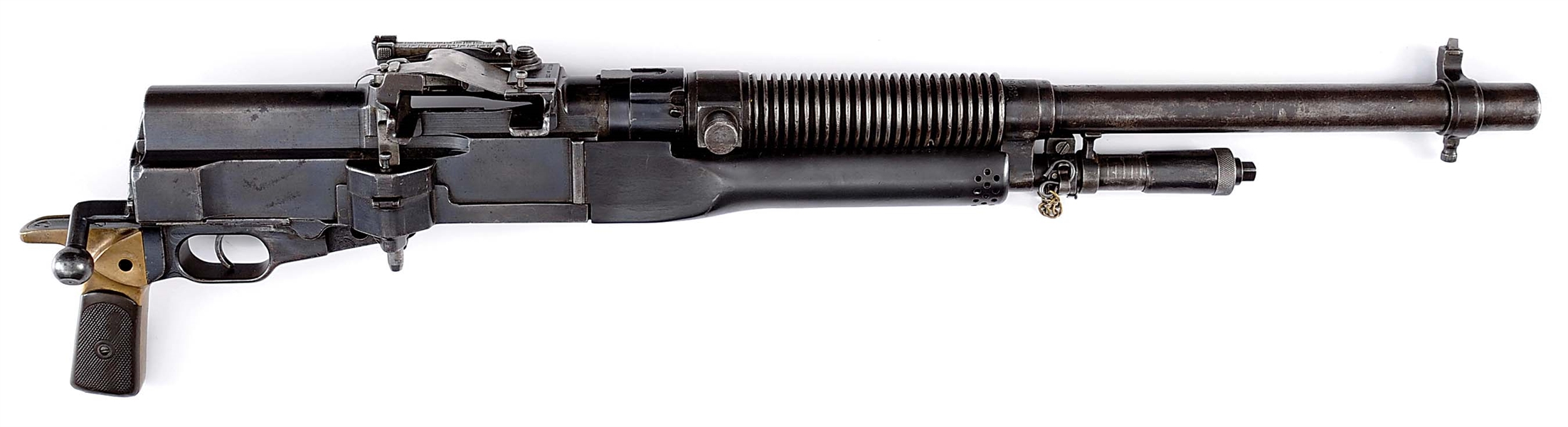 (N) BRITISH HOTCHKISS MODEL 1909 MARK I PORTABLE MACHINE GUN (CURIO & RELIC).