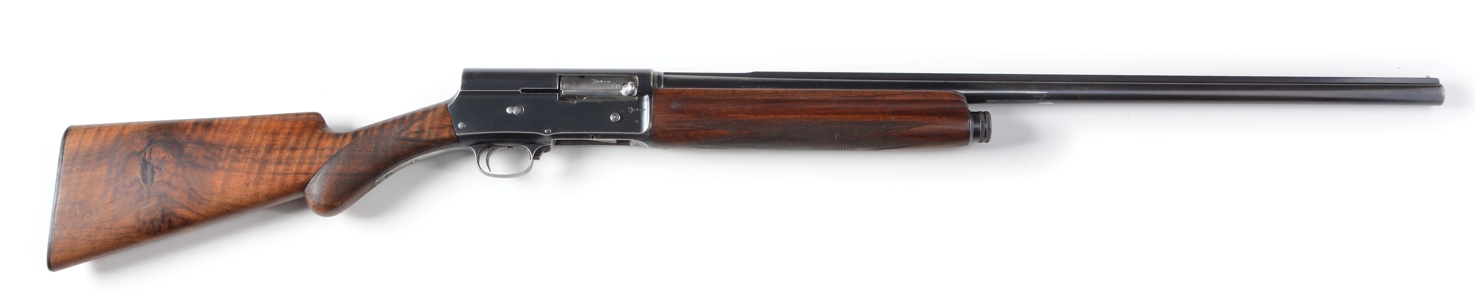 (C) EARLY FN BROWNING MODEL A5 SEMI-AUTOMATIC SHOTGUN (1927).
