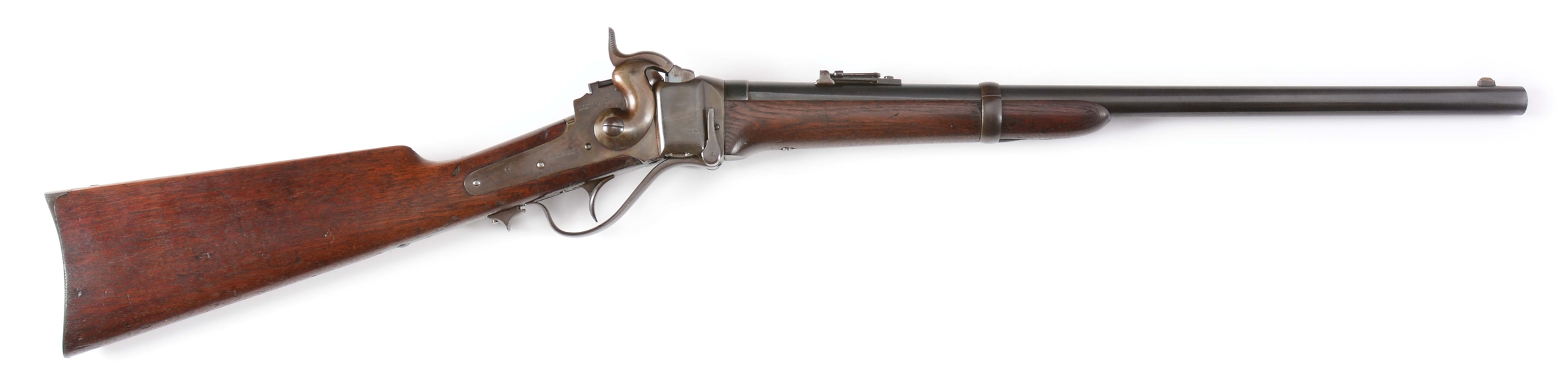 (A) 1867 SHARPS CARBINE CONVERTED FOR .50-70 GOVERNMENT.