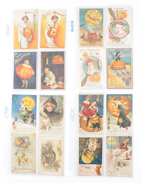 LOT OF 88: RARE HALLOWEEN POST CARDS. 