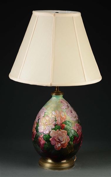 CAMILLE FAURE TABLE LAMP. 