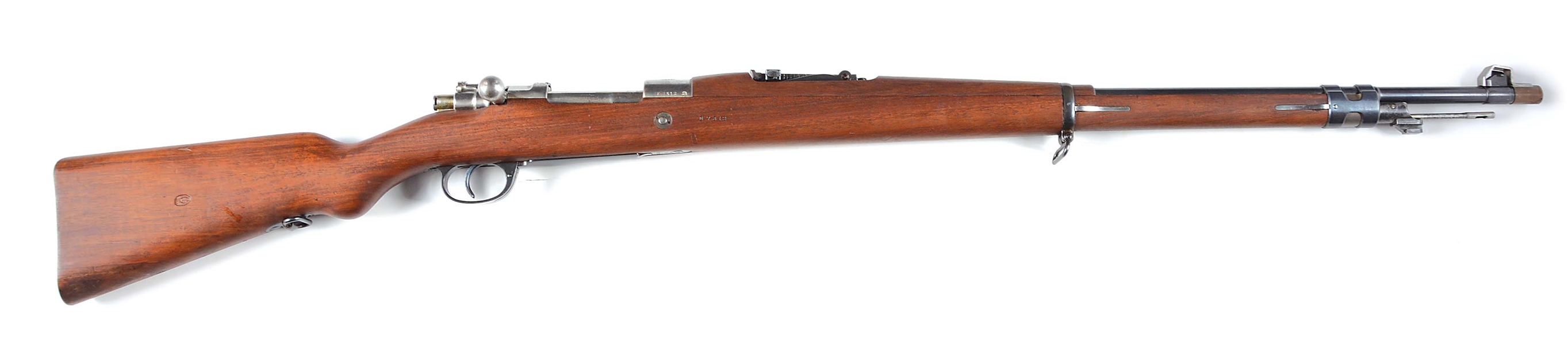 (C) MAUSER ARGENTINO MODEL 1909 BOLT ACTION RIFLE.