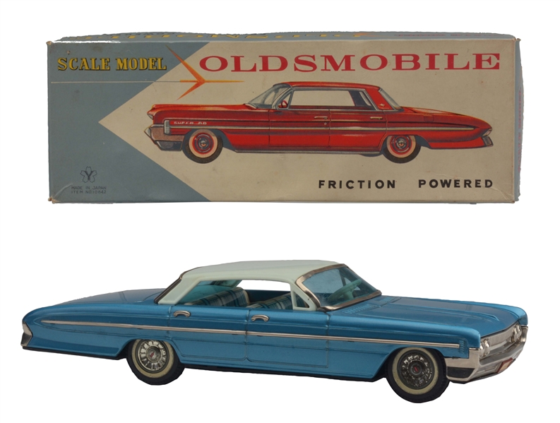 TIN LITHO AND PAINTED OLDSMOBILE SUPER 88.