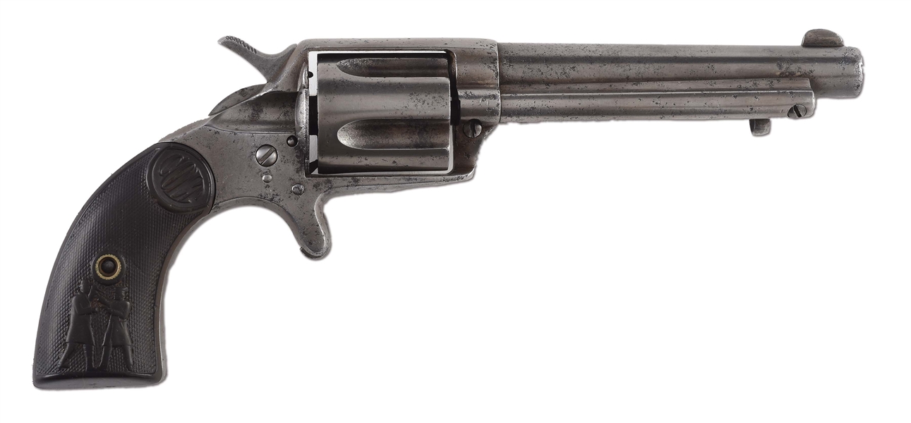 (A) COLT NEW HOUSE (COP N THUG) SINGLE ACTION REVOLVER (1883).