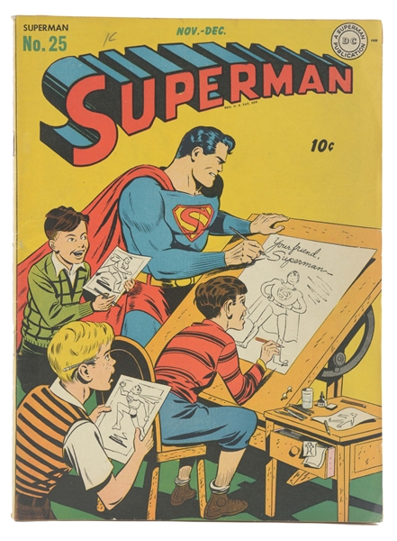 1943 SUPERMAN COMIC NO. 25.                       
