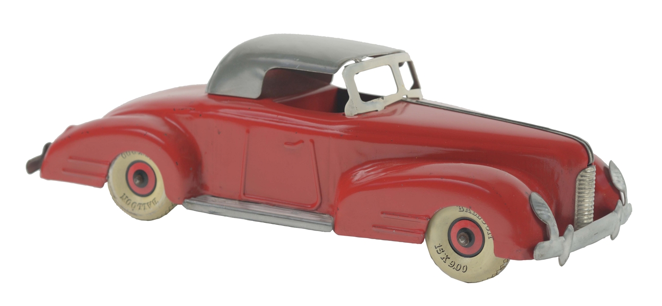 EARLY MARX PRESSED STEEL ROADSTER AUTOMOBILE TOY. 