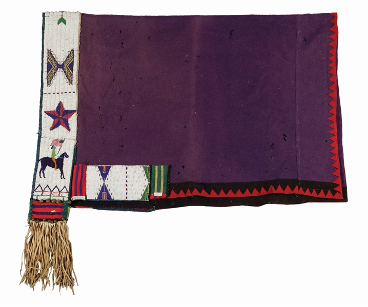 SIOUX SADDLE BLANKET.
