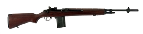 (N) HIGH CONDITION SPRINGFIELD ARMORY M1A (M14) MACHINE GUN WITH ORIGINAL BOX (FULLY TRANSFERABLE).