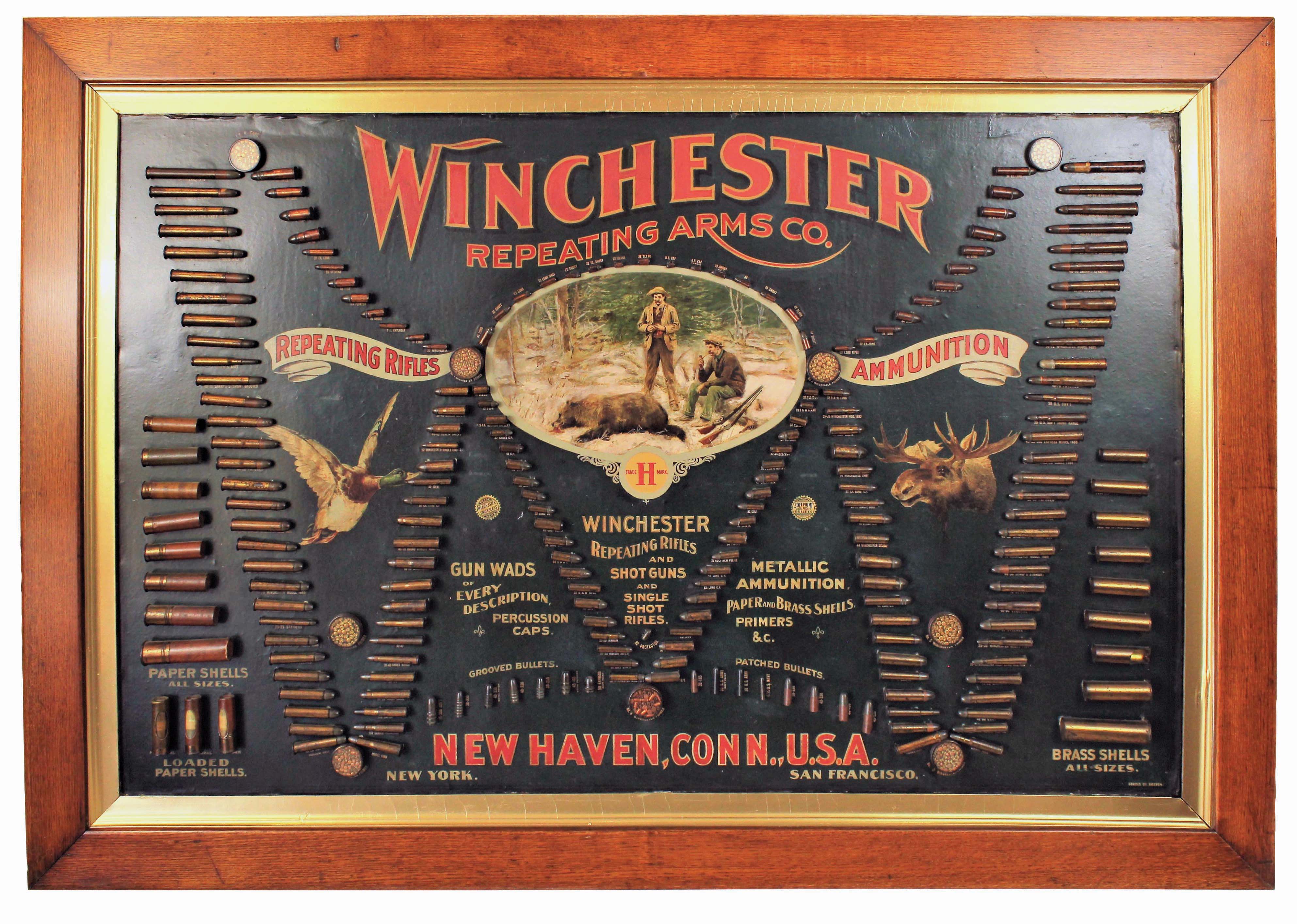 Winchester Double W Cartridge Board.