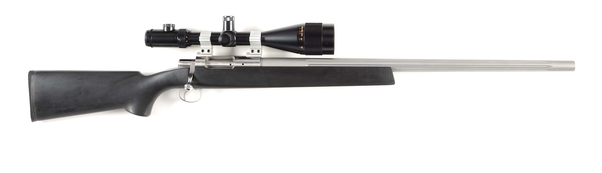 (M) ATTRACTIVE AND WELL-CONSTRUCTED HALL MANUFACTURING BENCHREST TARGET RIFLE.