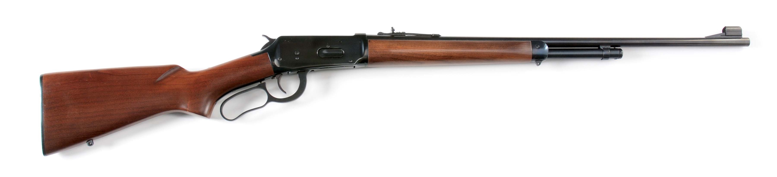 (M) BOXED WINCHESTER MODEL 64-A LEVER ACTION RIFLE (1973).