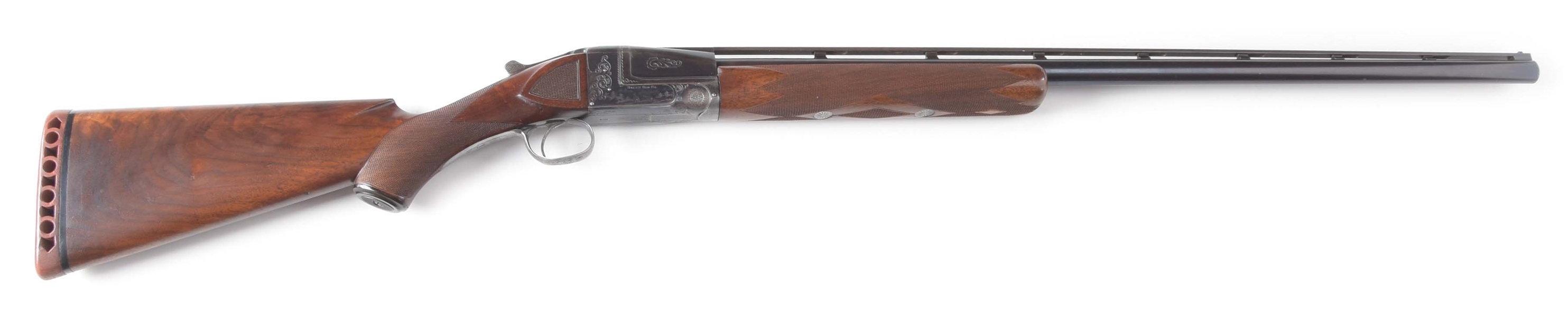 (C) BAKER GUN COMPANY "STERLING GRADE" SINGLE BARREL TRAP SHOTGUN.