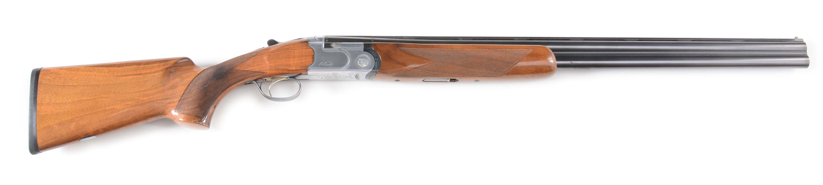 (M) BERETTA "S-680" OVER/UNDER 12 BORE SHOTGUN WITH CASE AND FULL SET OF BRILEY INSERTS.