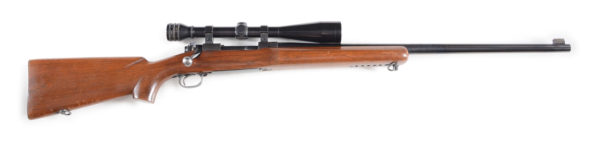 (C) WINCHESTER MODEL 70 BOLT ACTION TARGET RIFLE (1953).
