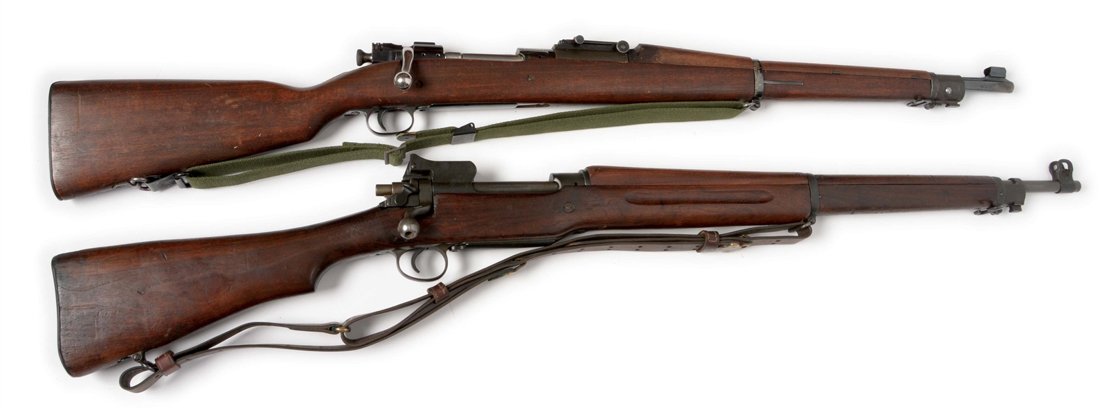(C) LOT OF 2: SPRINGFIELD 1903 AND 1917 MILITARY RIFLES.