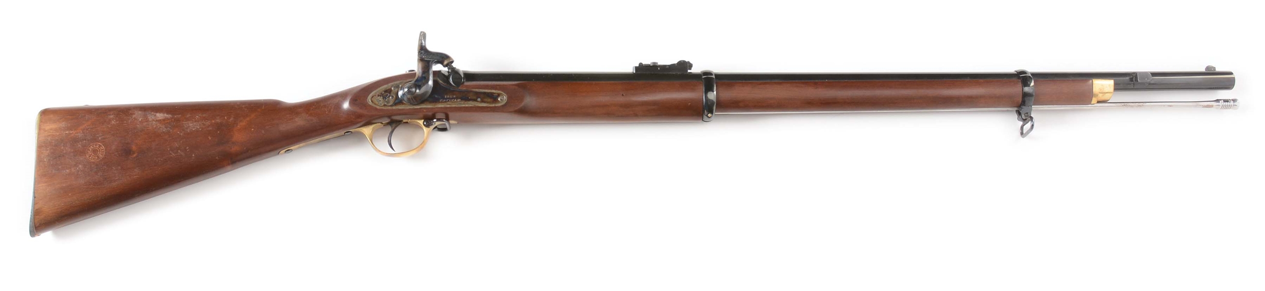 (A) NAVY ARMS WHITWORTH PERCUSSION RIFLE.