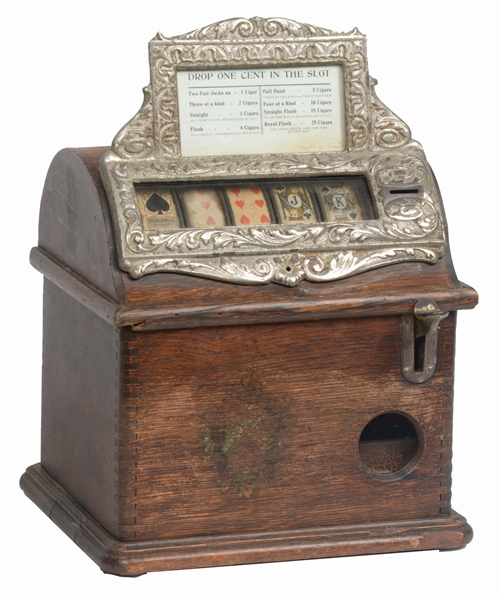 1¢ CAILLE BROTHERS "GOOD LUCK" CIGAR TRADE STIMULATOR.