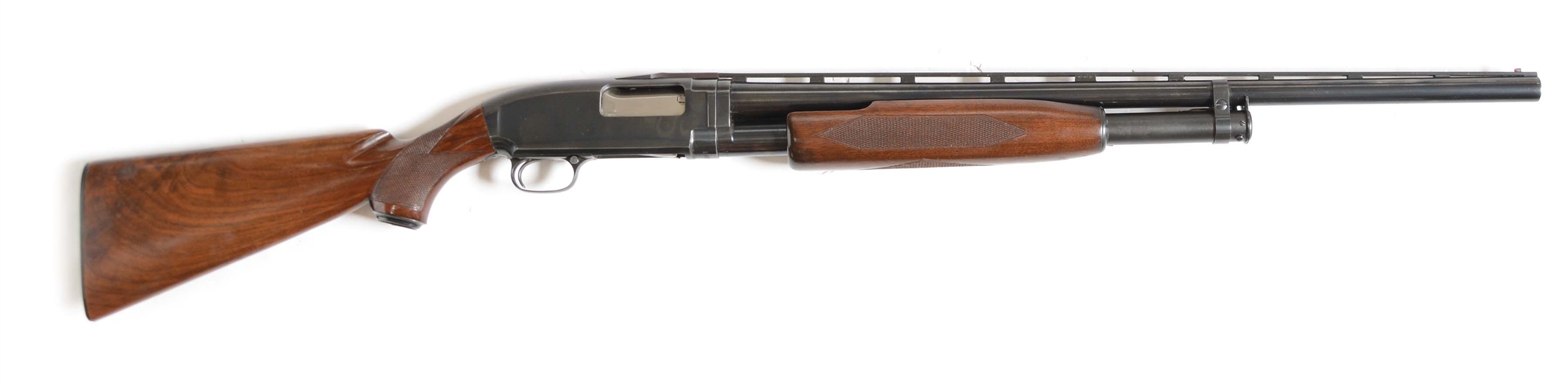 (C) WINCHESTER MODEL 12 12 BORE PUMP SHOTGUN (1962).
