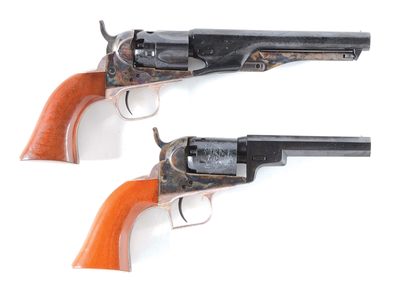 (A) LOT OF TWO: COLT SECOND GENERATION PERCUSSION REVOLVERS.