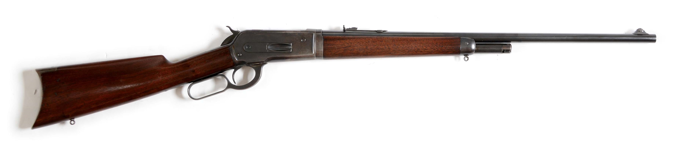 (C) WINCHESTER MODEL 1886 LIGHTWEIGHT TAKEDOWN LEVER ACTION RIFLE (1918).