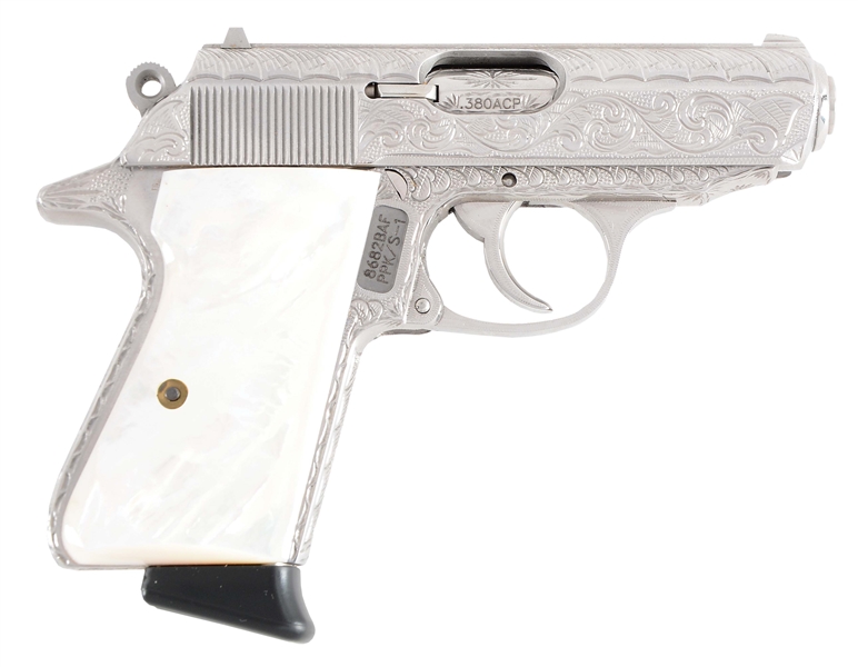 (M) MASTER ENGRAVED WALTHER PPK-S1 SEMI-AUTOMATIC PISTOL.